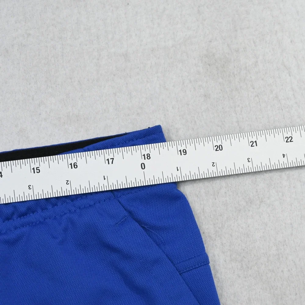 Nike Athletic Shorts Mens XL Blue Dri-FIT Elastic Waist‎ Pockets Training Gym 7
